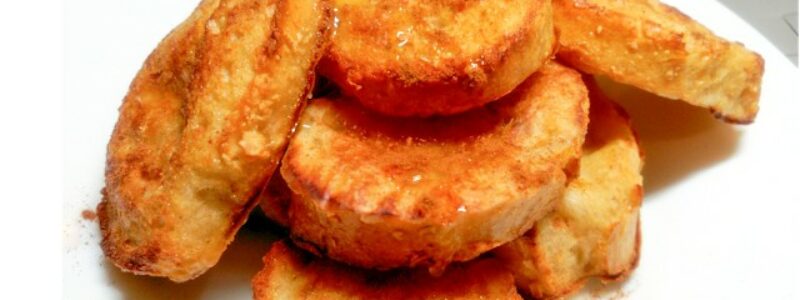 Torrijas al horno fitness