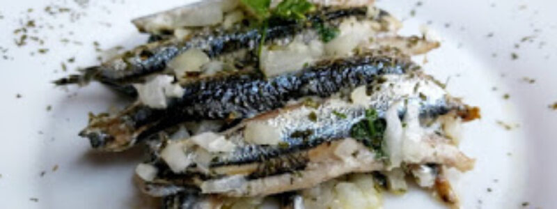 Anchoas al horno